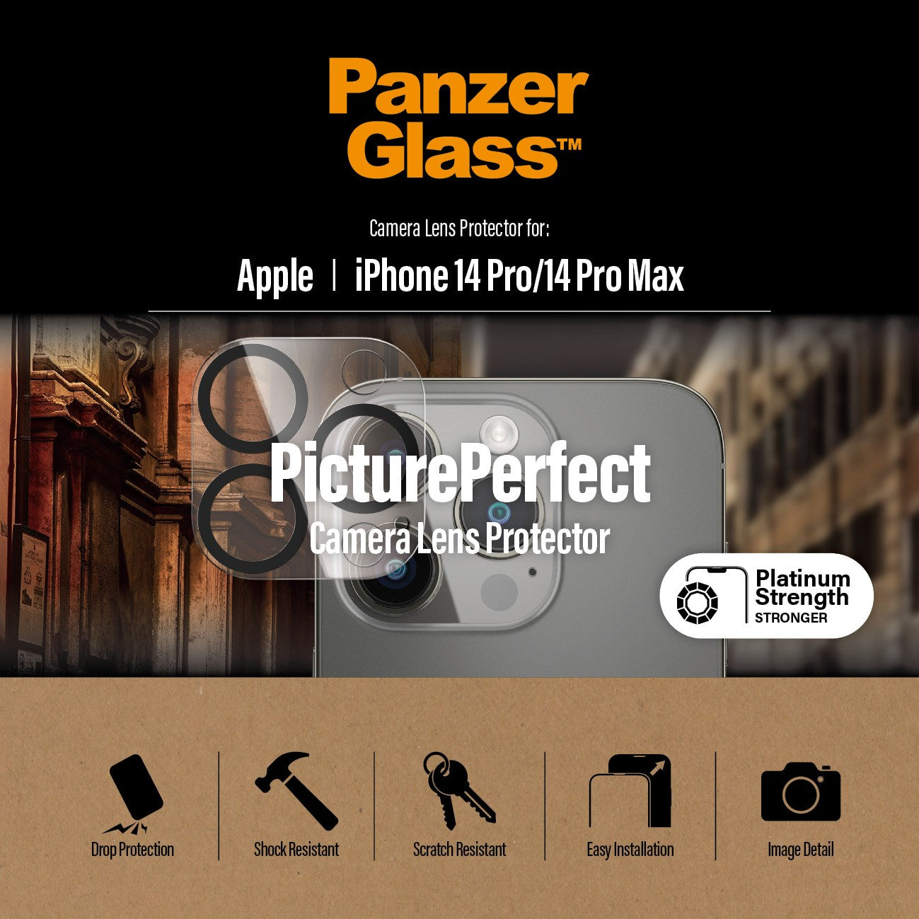 PanzerGlass® PicturePerfect Camera Lens Protector iPhone 14 Pro | 14 Pro Max
